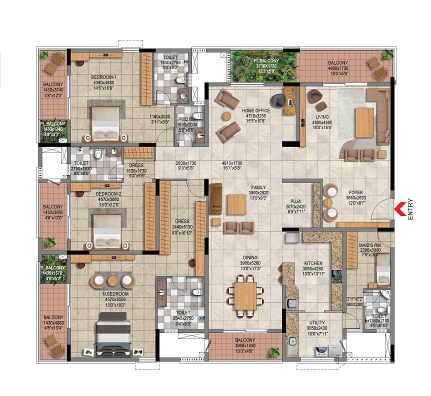 BSCPL Bollineni Vienna Floorplan-2